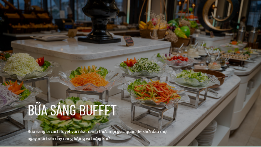 Bữa sáng tại Delasea Phát Linh Ha Long