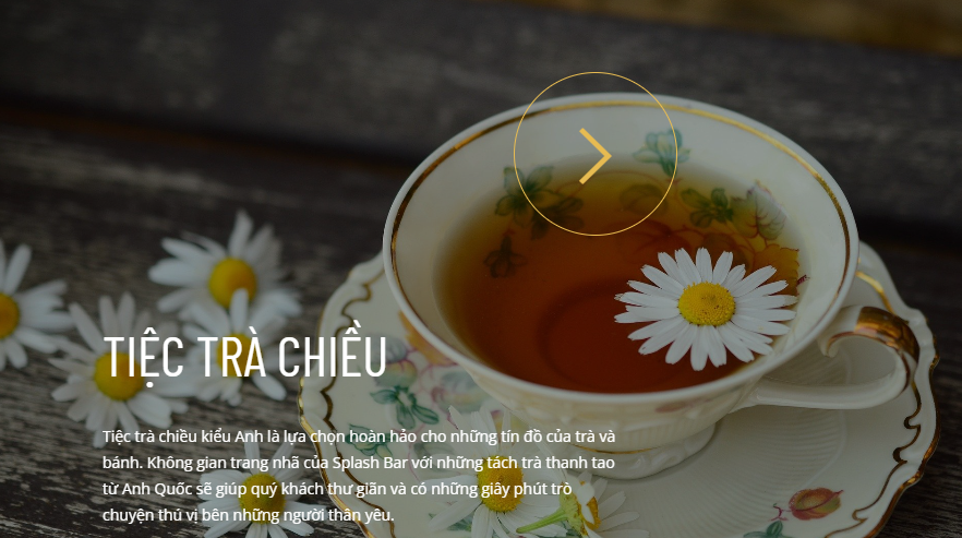 Trà Chiều tại Delasea Phát Linh Ha Long