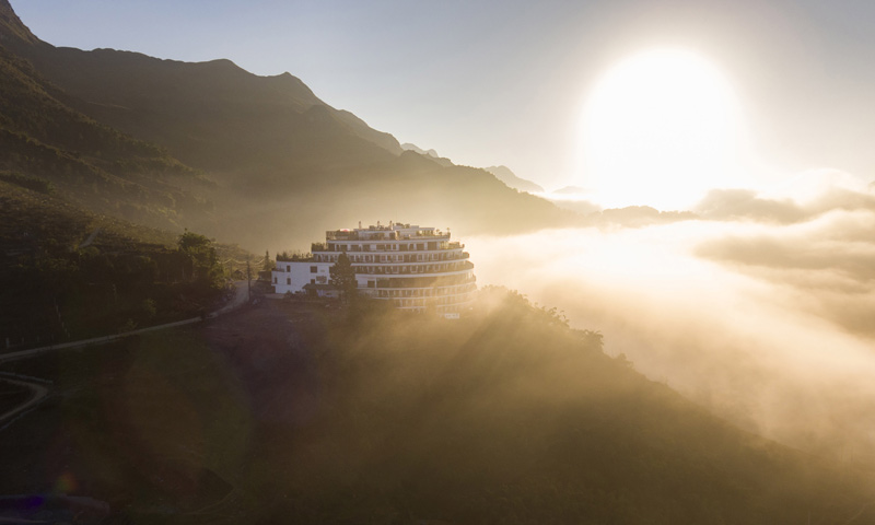 Pao's Sapa nhìn từ xa